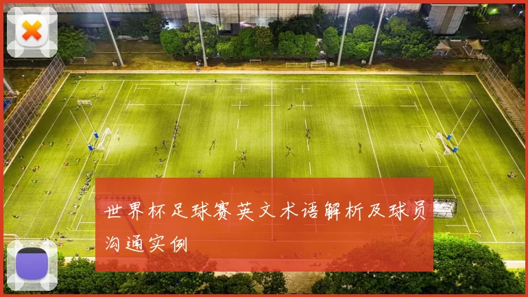 世界杯足球赛英文术语解析及球员沟通实例