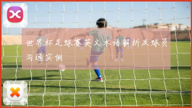 世界杯足球赛英文术语解析及球员沟通实例